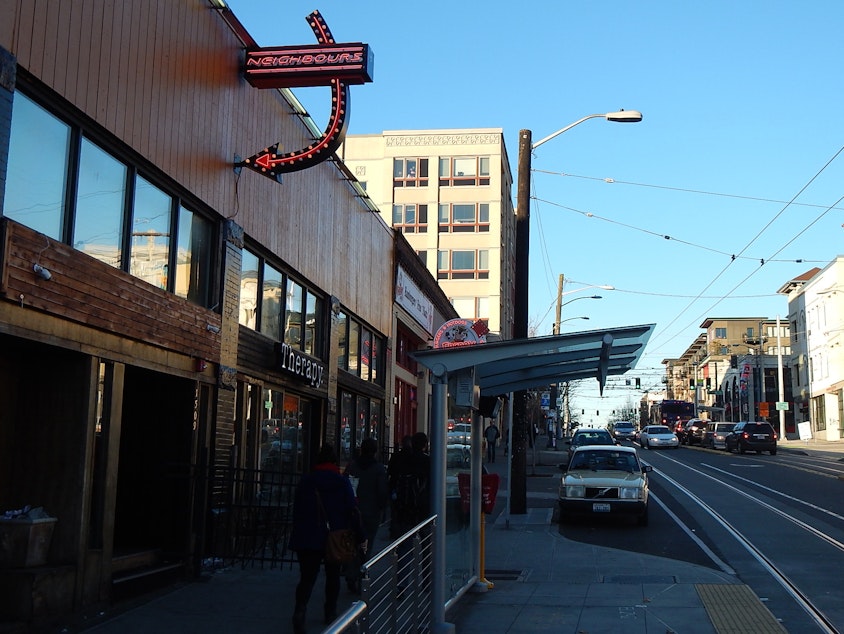 caption: An arsonist attacked Capitol Hill's Neighbours, a gay dance club, on Jan. 1, 2014, while 750 people were crowded inside.