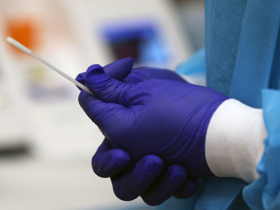 caption: Regular coronavirus testing can be a valuable tool in preventing the spread of infection but only if accompanied with other critical health measures, experts say.