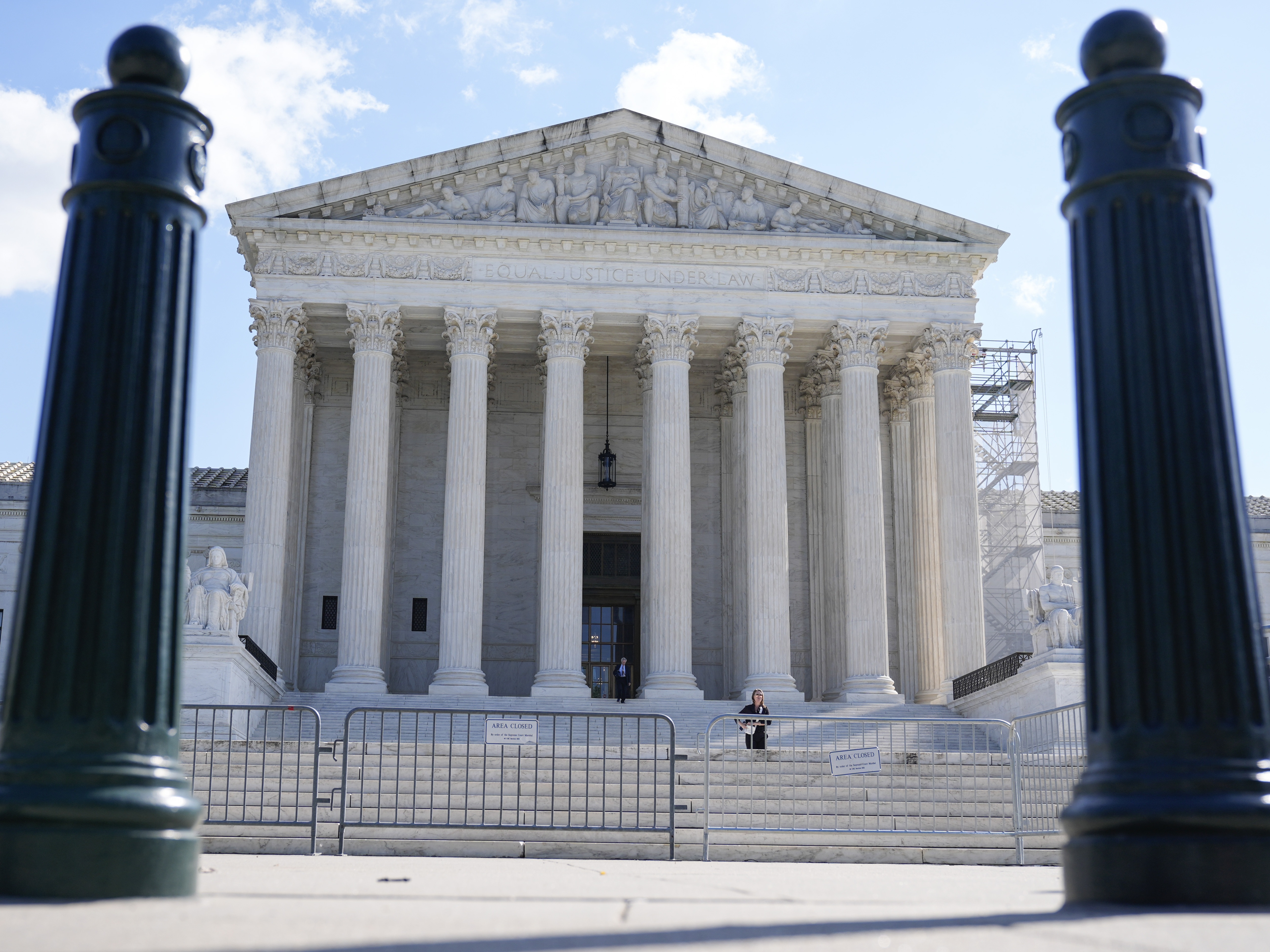 caption: The Supreme Court is pictured on Oct. 7 in Washington, D.C.