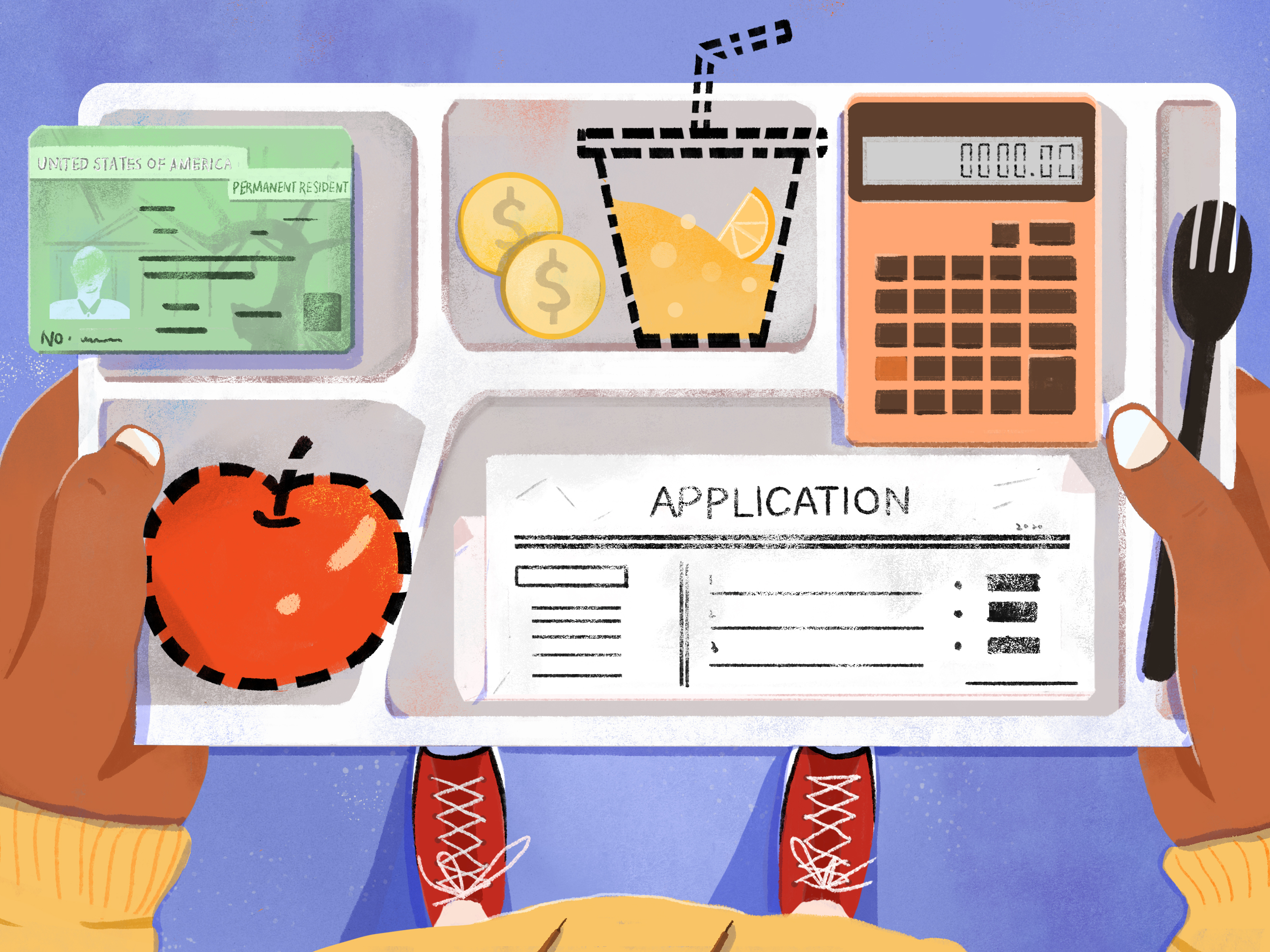 Application for food.