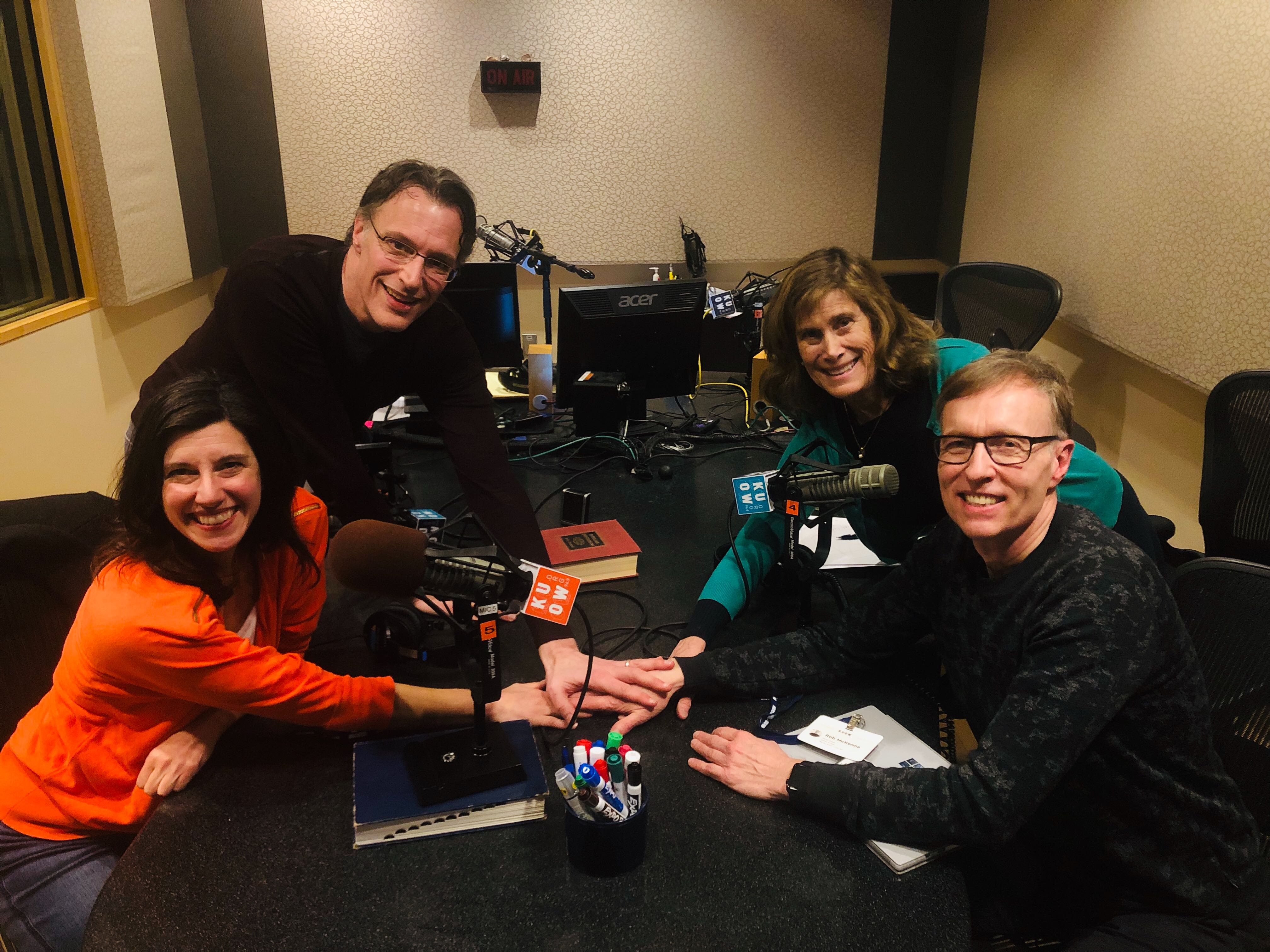 caption: Jessyn Farrell, Bill Radke, Joni Balter and Rob McKenna [L-R]