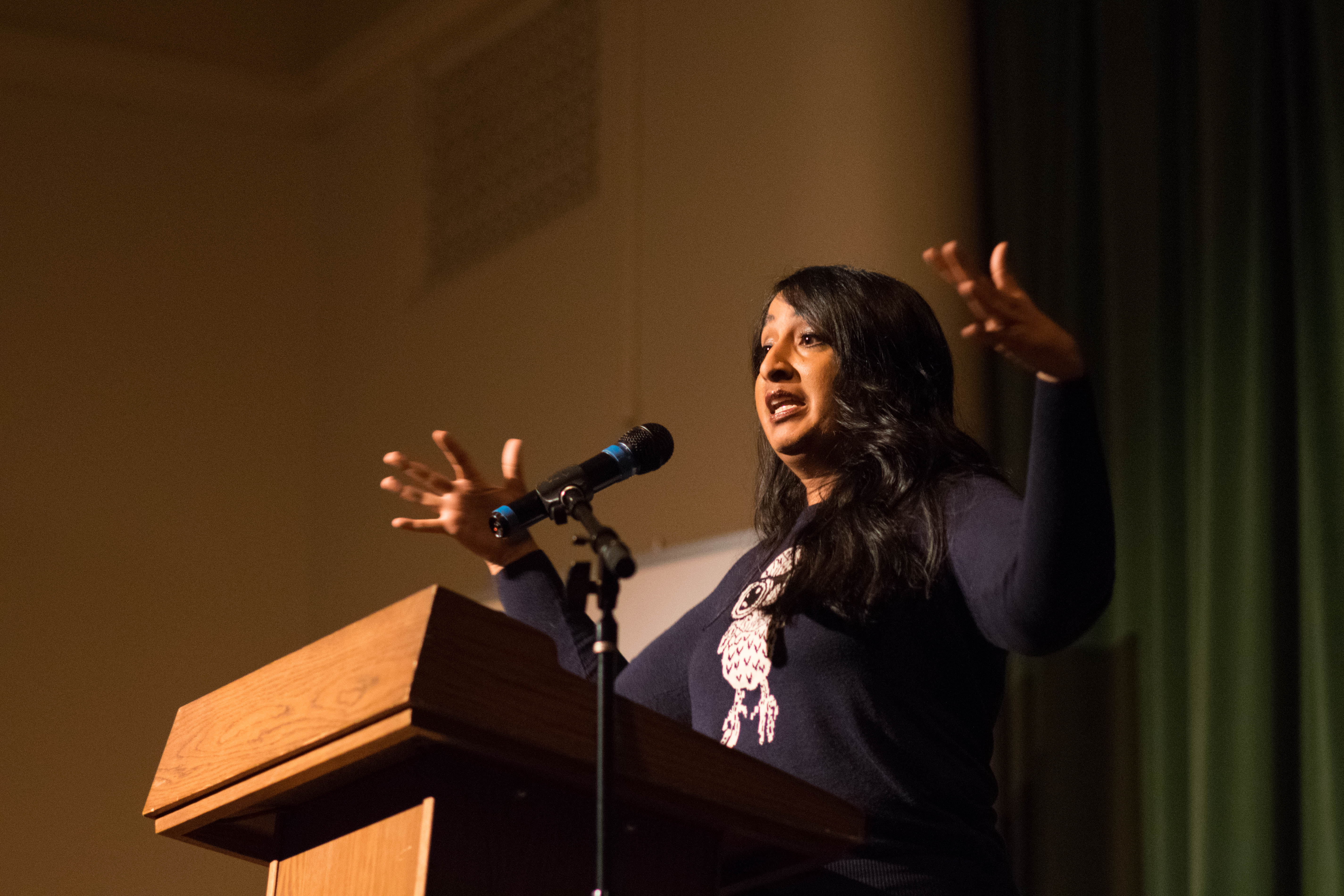 caption: Rekha Kuver at Storywallahs: First Day