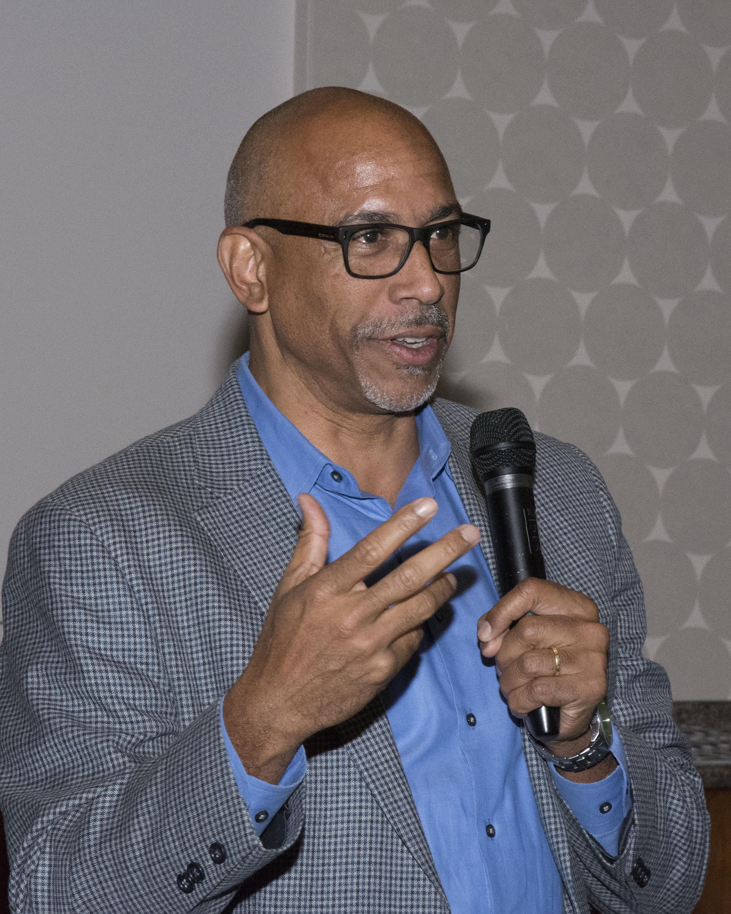 caption: Professor Pedro Noguera at the University of Washington.