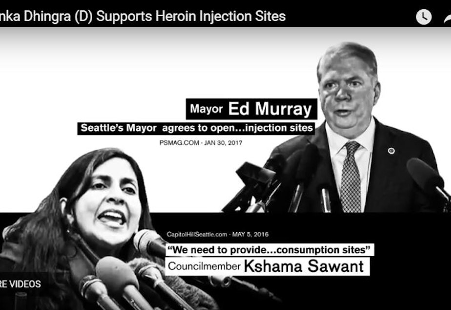 Attack ad targetting Democrat and Washington State Senate candidate Manka Dingra