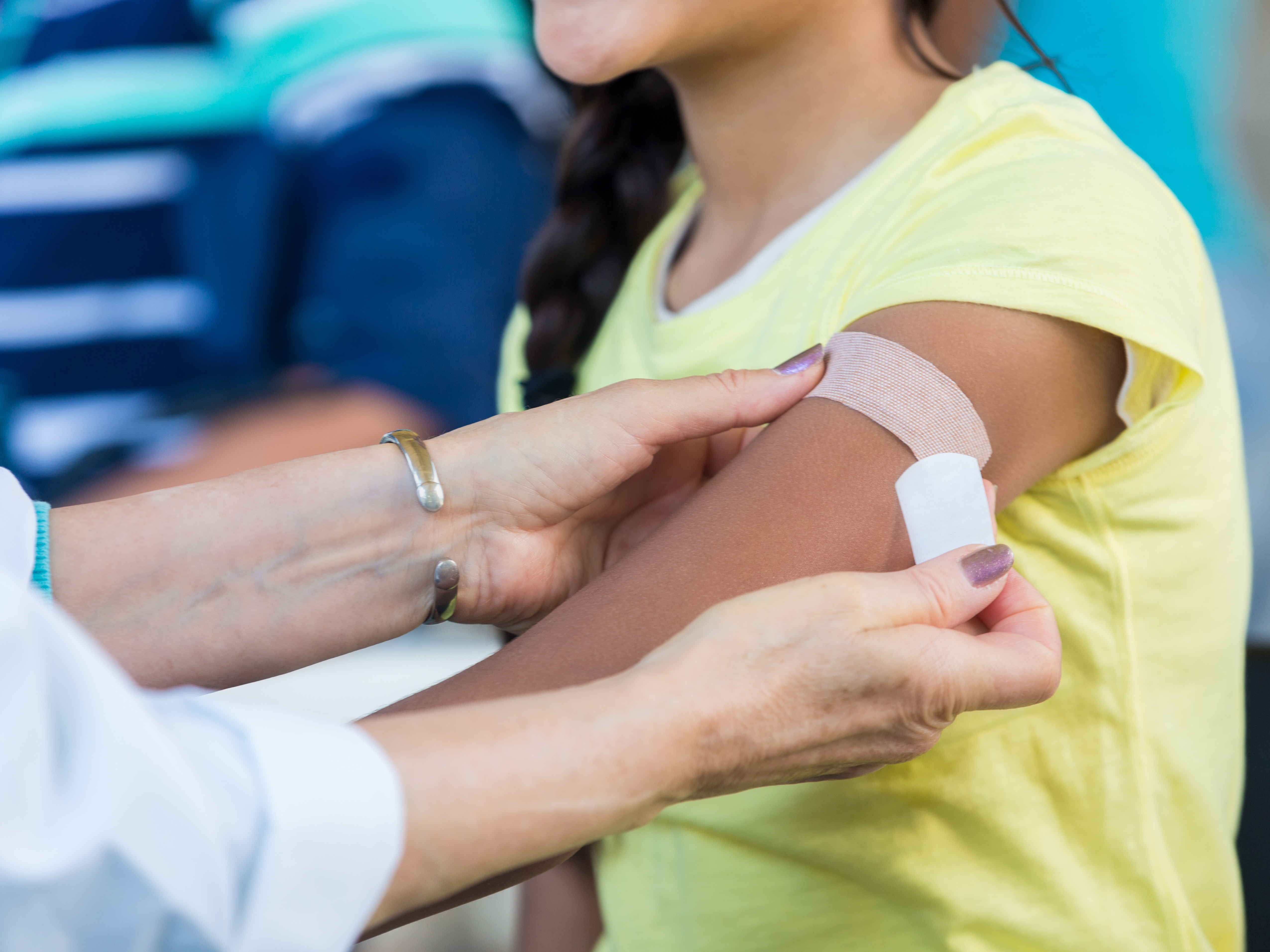 caption: It's still pretty early in the flu season, but some states, including Texas and North Carolina, are already reporting the first influenza deaths, including at least 10 children. Most kids each year who die from the flu had not been vaccinated.