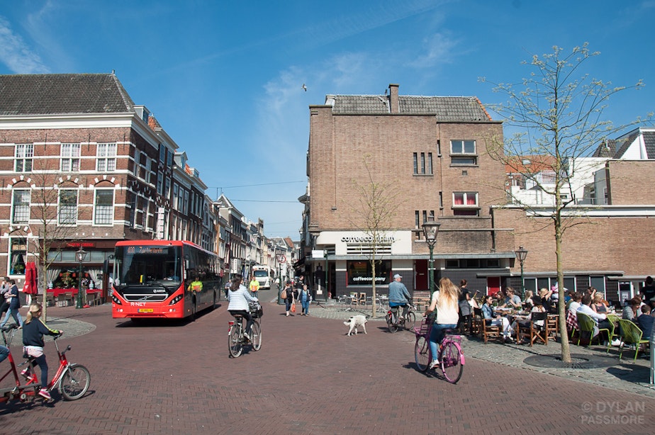 caption: A Street in Utrecht, in the Netherlands