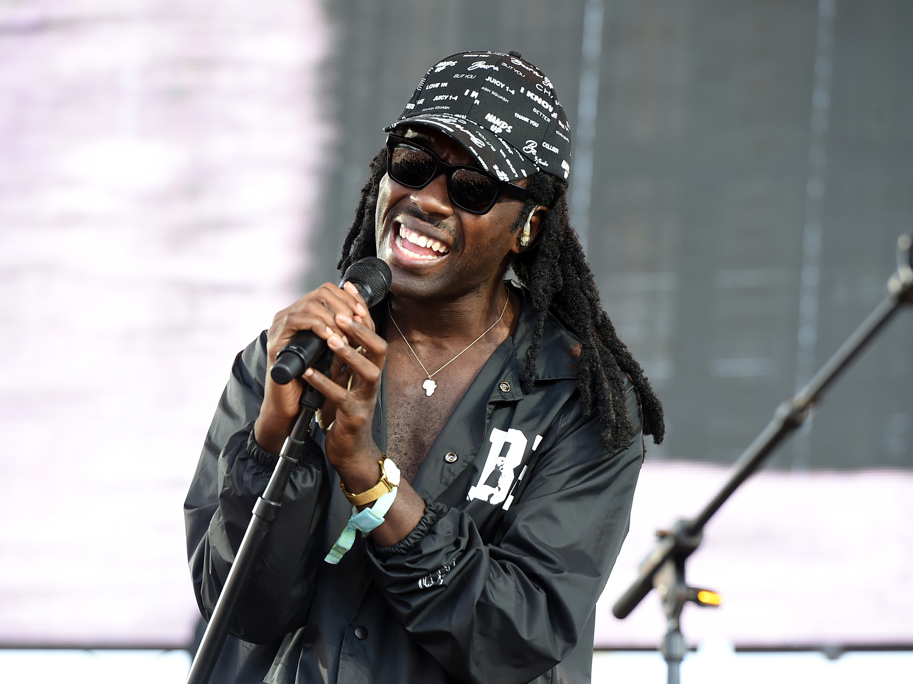 caption: Dev Hynes a.k.a Blood Orange performs during FYF Fest 2016 in Los Angeles.