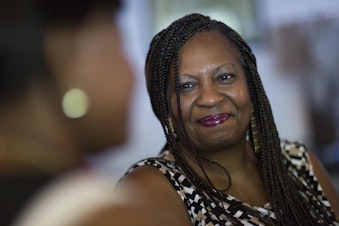 caption: ‘The fear is real, yes, but that doesn’t mean you have to embrace it,’ says Bridgette Hempstead, who has worked with Fred Hutchinson Cancer Research Center to reach out to African Americans with cancer.