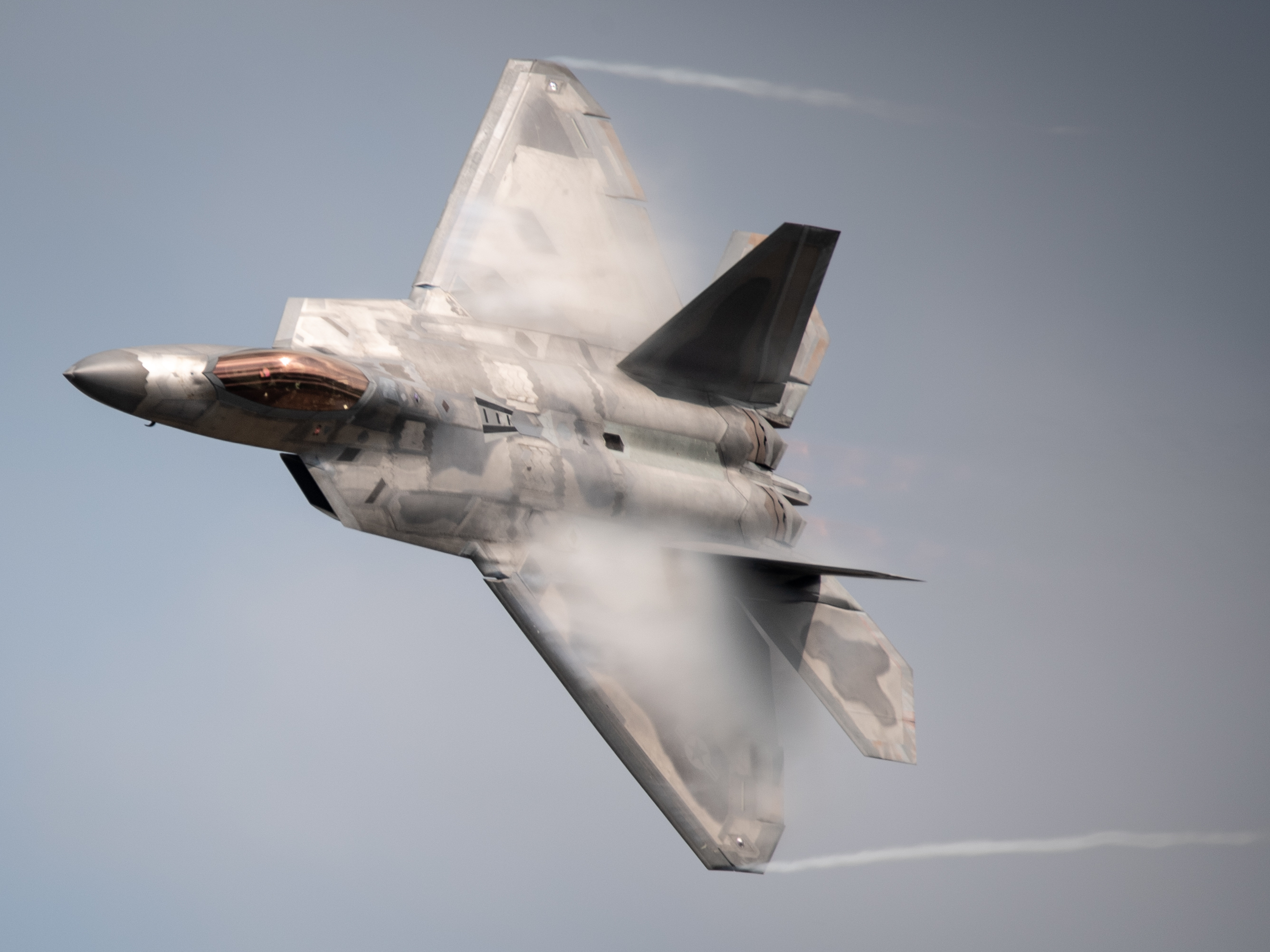 caption: An F-22 Raptor shot down an airborne object last Saturday, in an incident that could be linked to a balloon put into the sky by a hobby club. U.S. officials say they're still investigating.