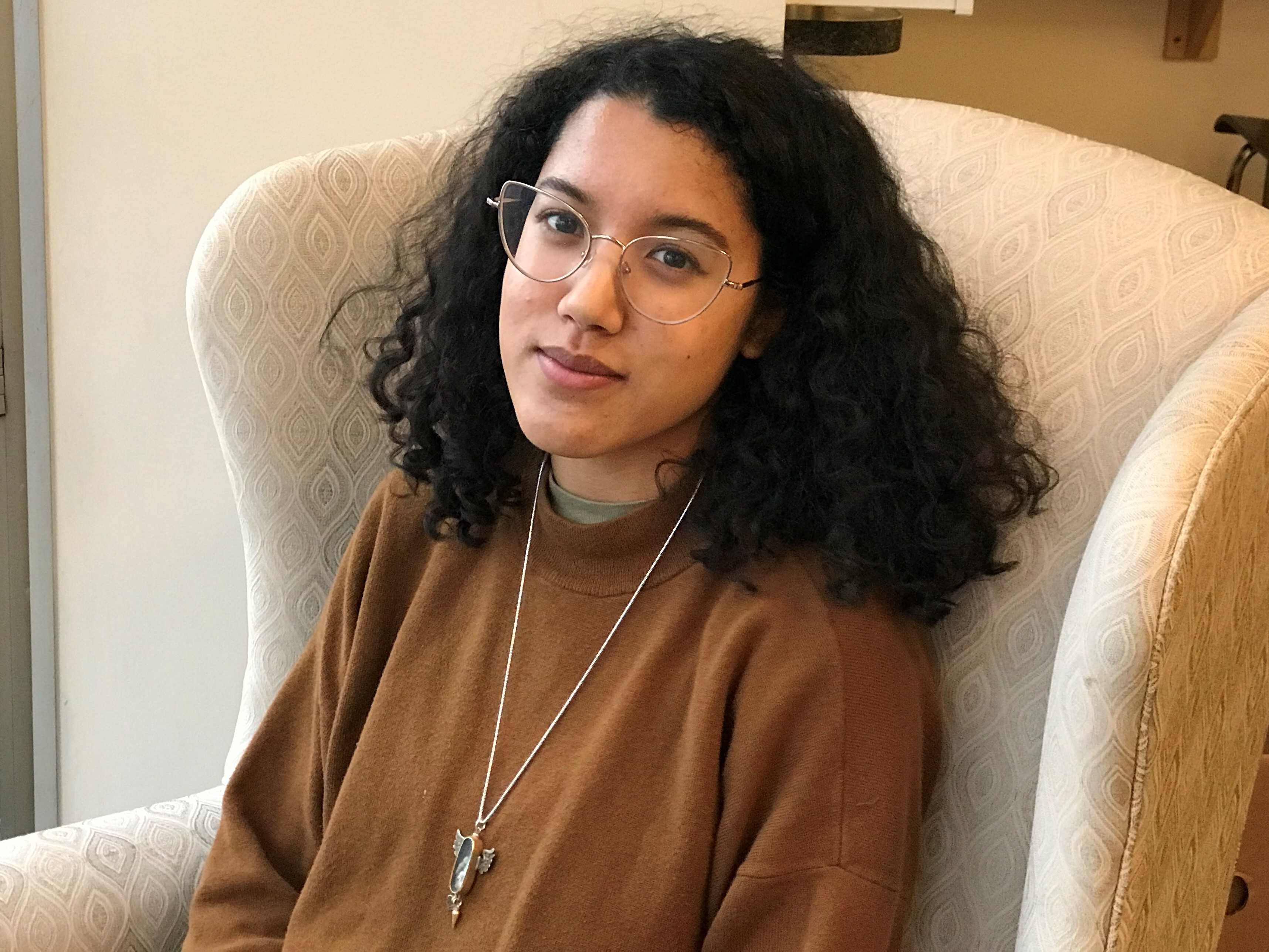 caption: Seattle Youth Poet Laureate Azura Tyabji