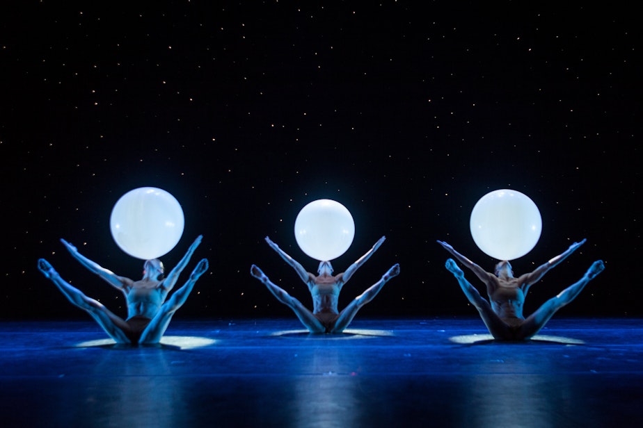 caption: MOMIX combines illusion, physical movement and a little bit of magic in a performance for the entire family