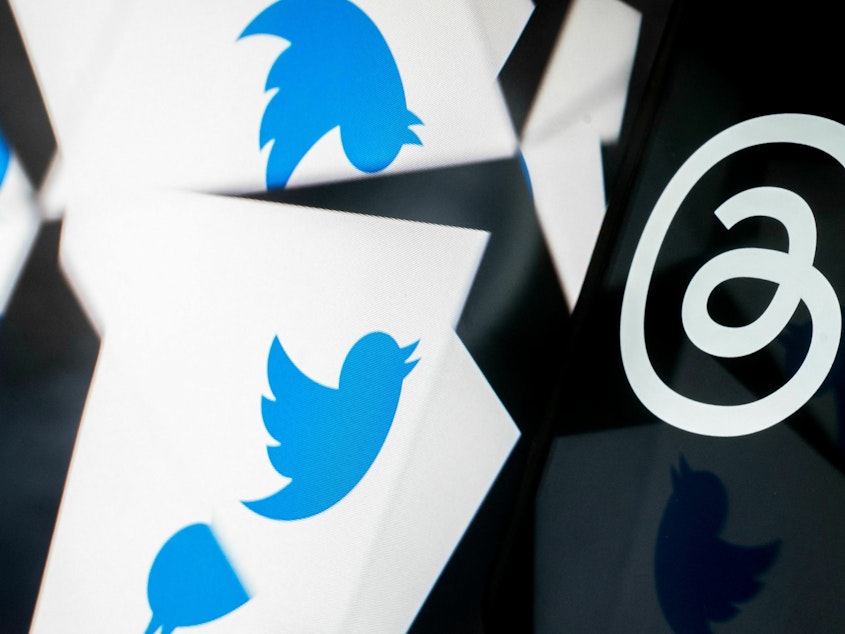 caption: An attorney for Twitter accused Threads of engaging in "systematic, willful, and unlawful misappropriation of Twitter's trade secrets and other intellectual property."