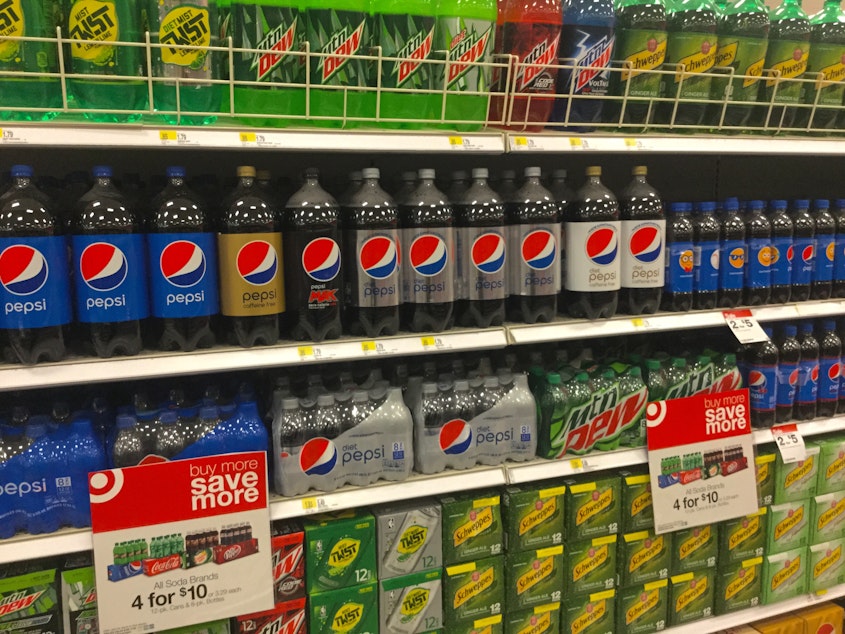 caption: Sugary soda could be taxed at 2 cents per ounce in Seattle