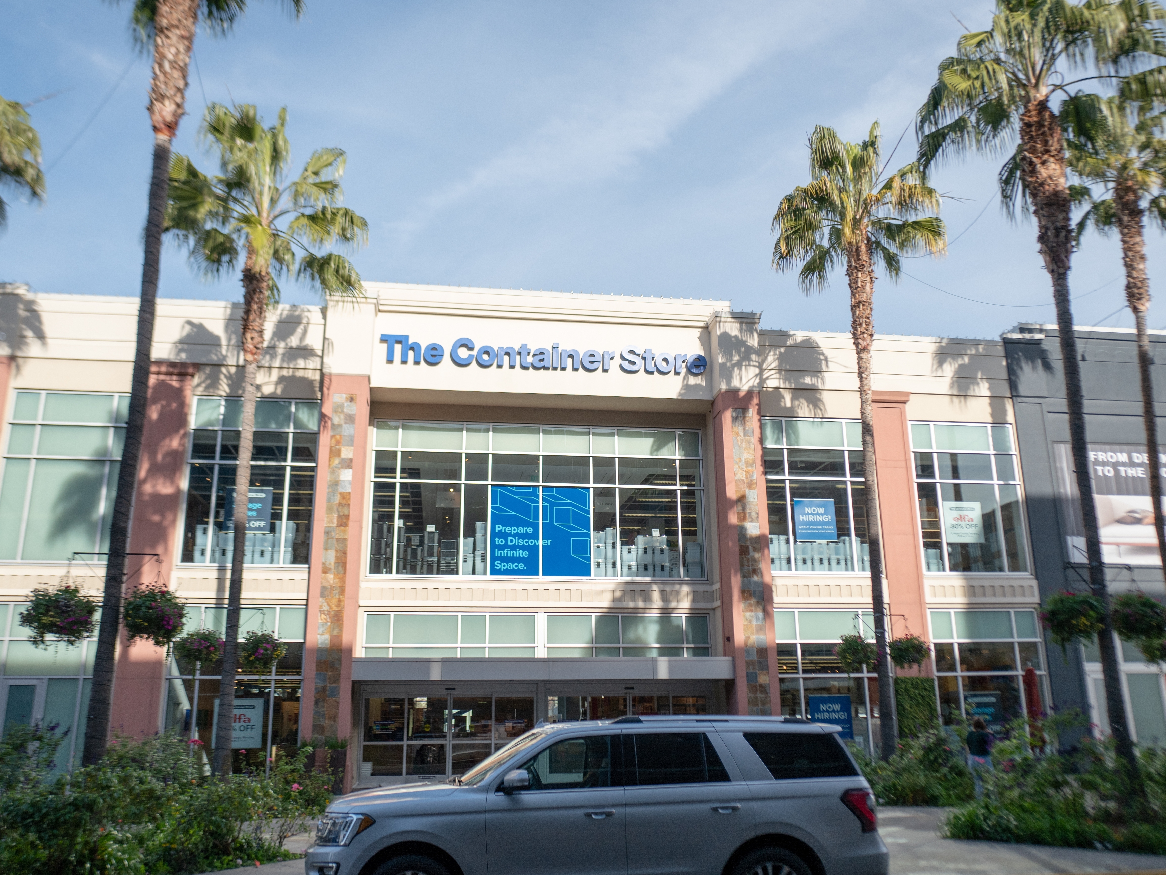 caption: The Container Store said the bankruptcy process will have no impact on customers and that it will keep all 102 of its U.S. locations open.