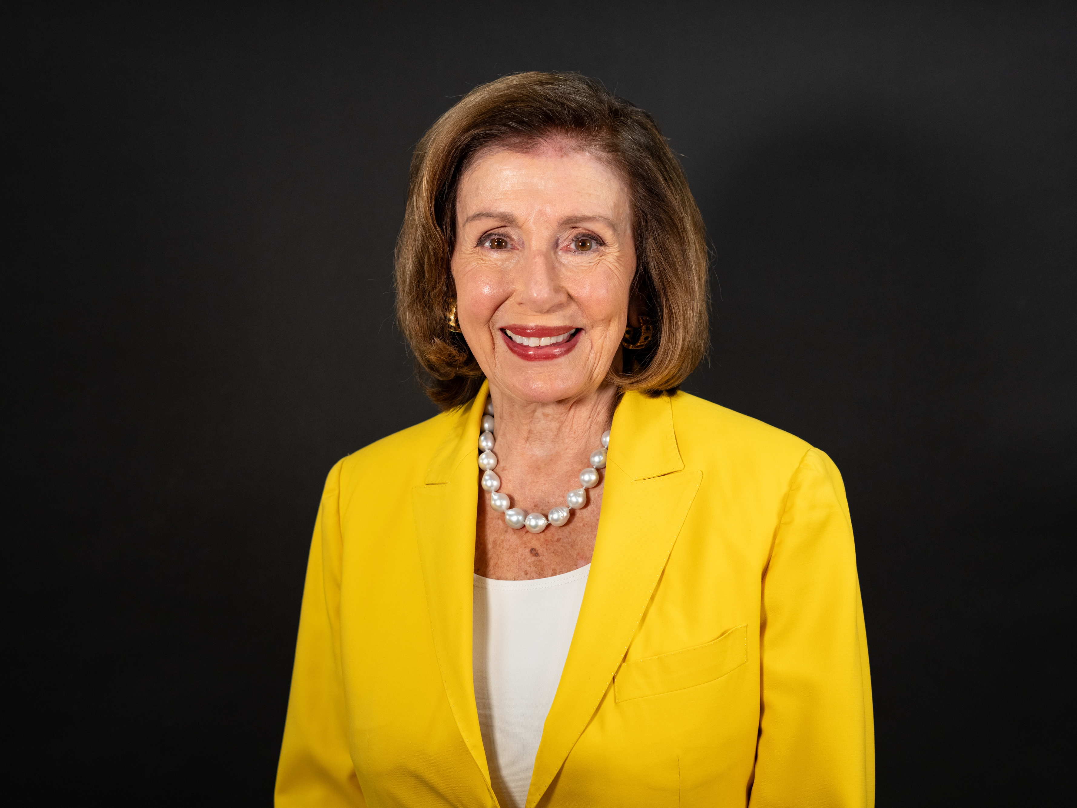 caption:  Nancy Pelosi says she never actually intended to run for office when she was younger.