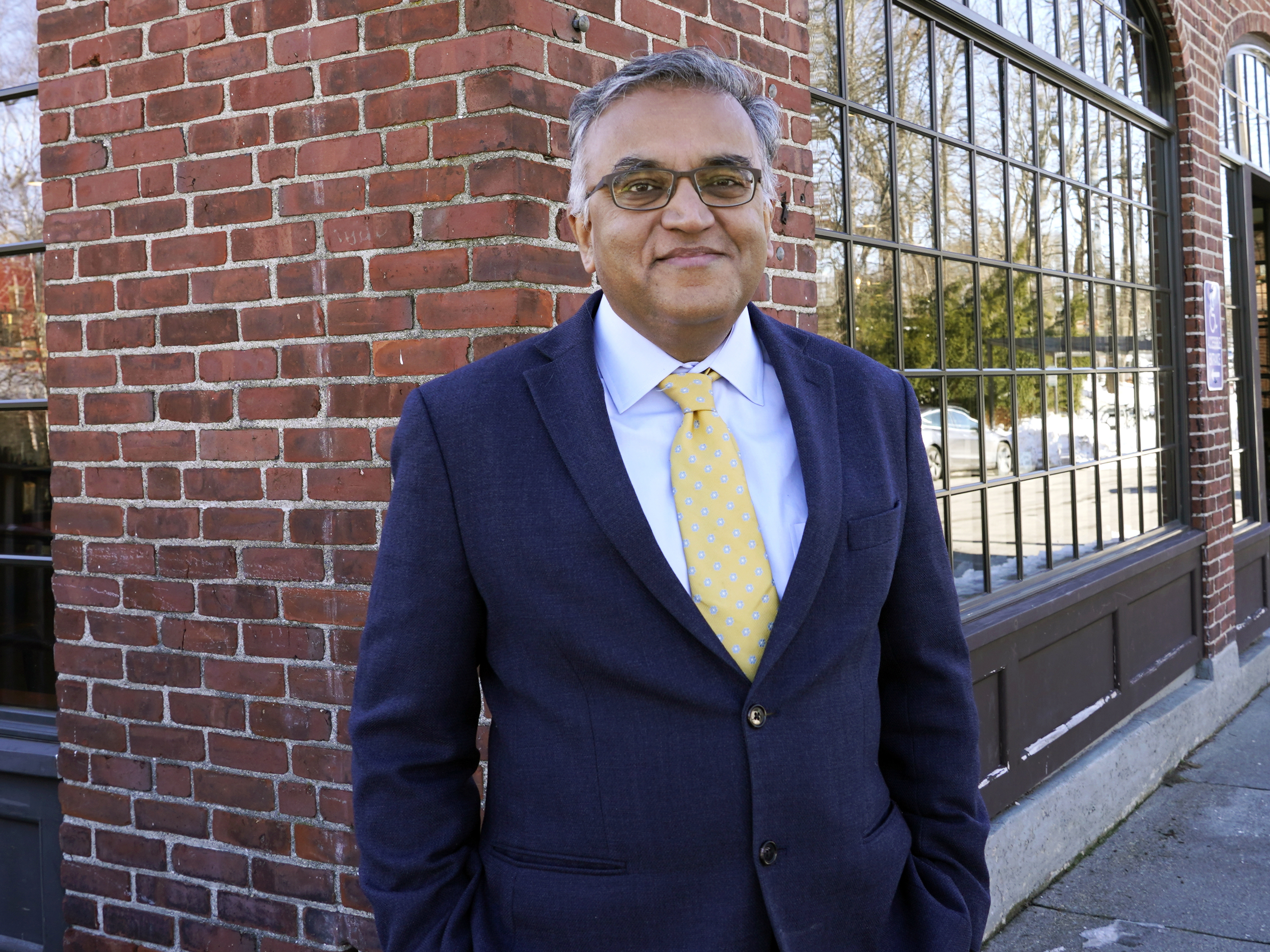 caption: Dr. Ashish Jha has just started in the role of White House coronavirus response coordinator.