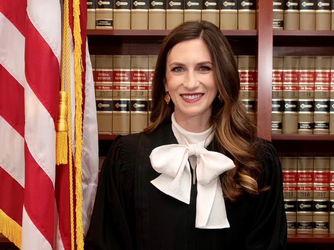 caption: Judge Kathryn Mizelle was confirmed as U.S. District Judge for the Middle District of Florida in November 2020.