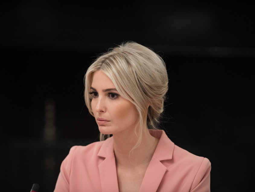 caption: Senior White House adviser Ivanka Trump, President Trump's daughter, has crafted an increase in child care funding as part of the White House's budget proposal set to be released on Monday.