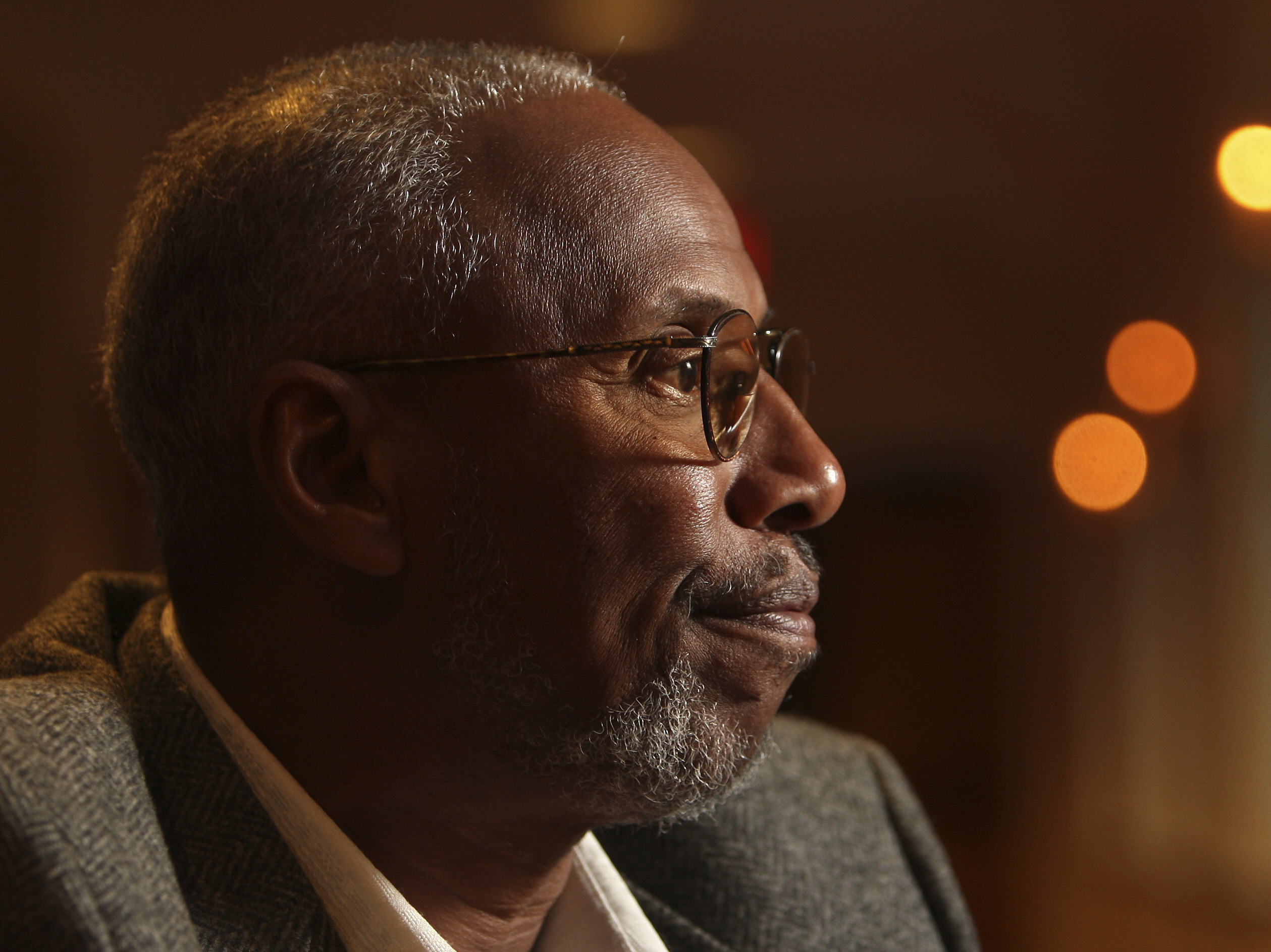 caption: Edward Anthony speaks of his time at Holmesburg Prison in Philadelphia and the tests in which he participated while an inmate, pictured here on Oct. 24, 2007.