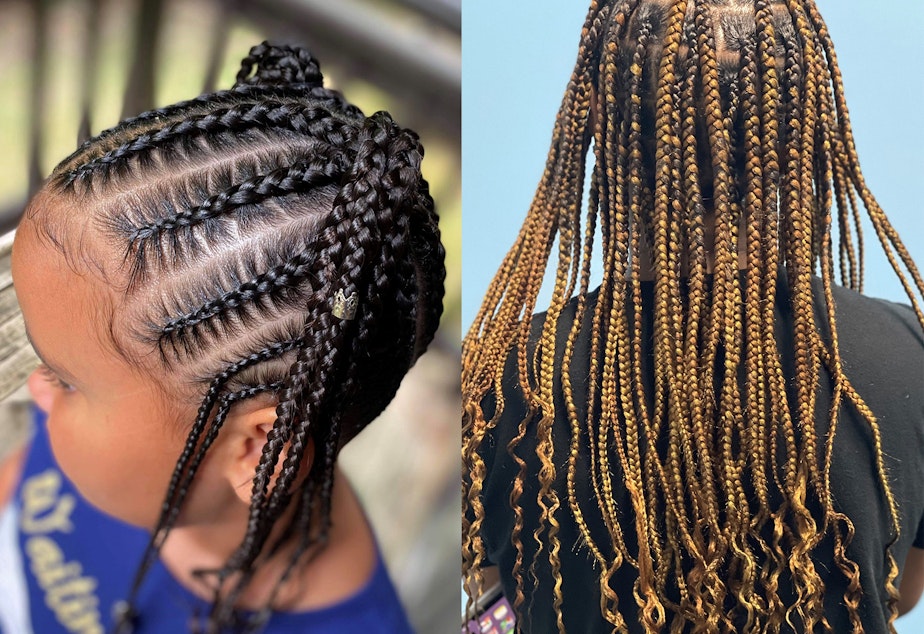 KUOW - A Mom Is Braiding Kids' Hair For Free So Parents Have One Less  Back-To-School Stress