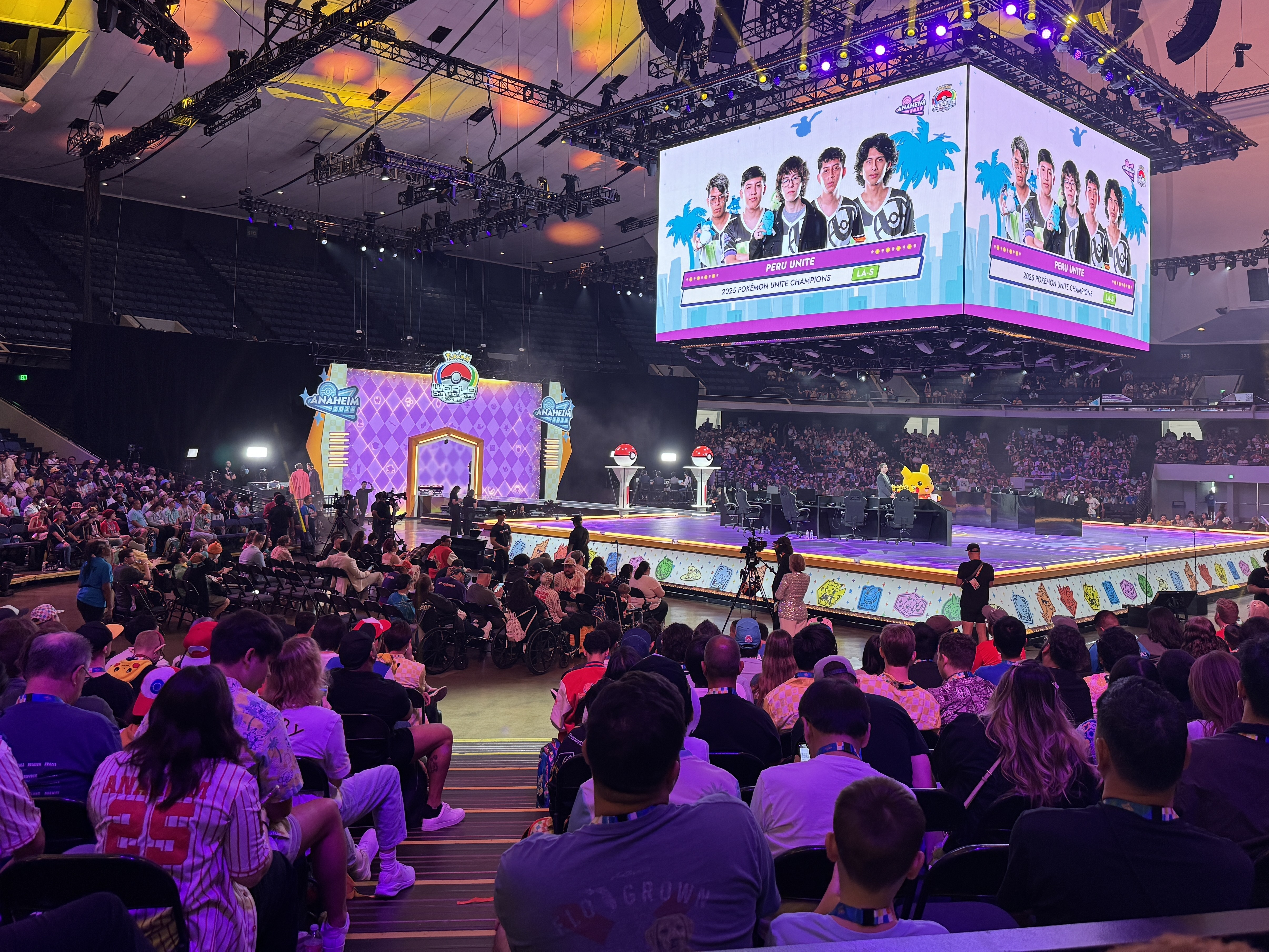 caption: More than 25,000 people gathered at the Anaheim Convention Center in California for the 2025 Pokémon World Championships this year.