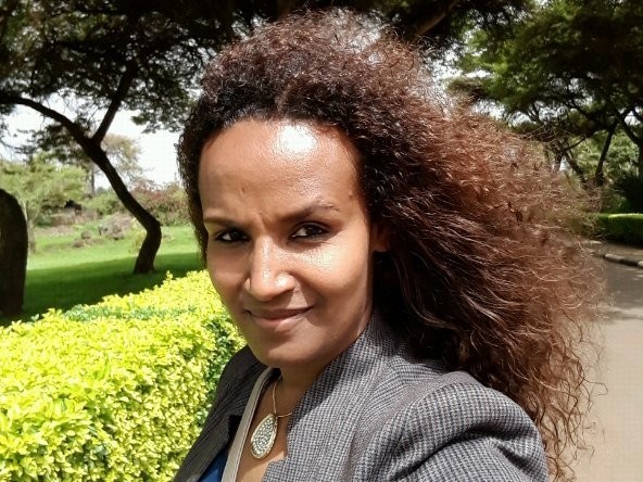 caption: Selamawit Lake Fenta of Ethiopia was named one of five midwife champions this year by the International Confederation of Midwives.