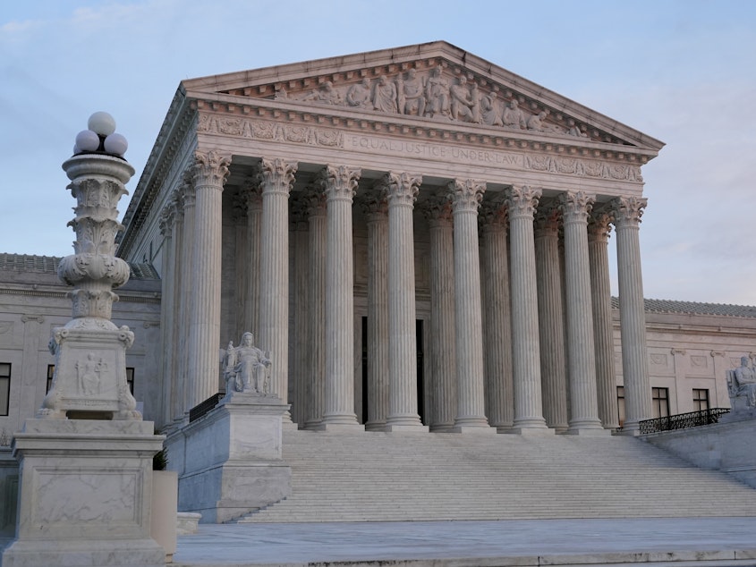 caption: In a letter to Chief Justice John Roberts, Sen. Dick Durbin writes that the Senate Judiciary Committee will soon hold a hearing on the Supreme Court's ethical standards in the wake of a news report about lavish trips Justice Clarence Thomas took from a friend — a major GOP donor — but did not disclose.