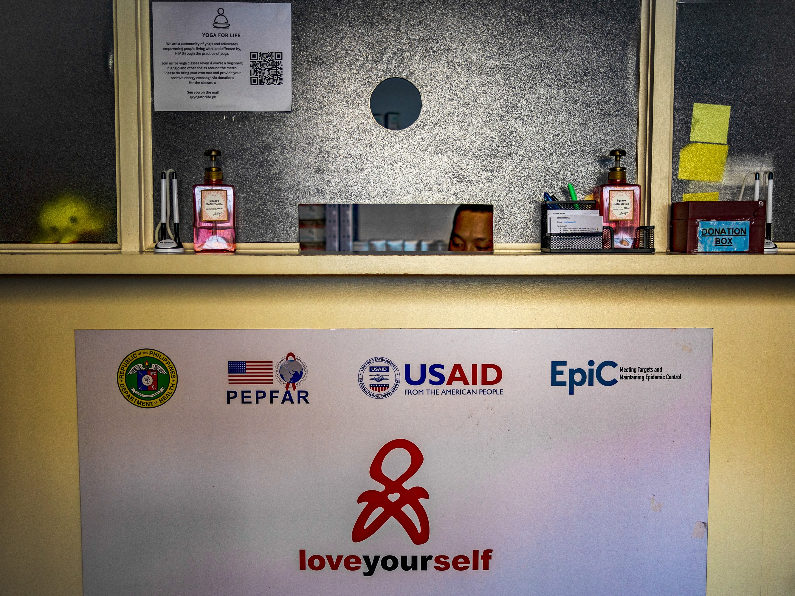 caption: LoveYourself, a nonprofit providing free HIV testing and treatment services in the Philippines, has suspended services due to the Trump administrations freeze of foreign aid. The Philippines has lost about $69.7 million in aid programs across the country.