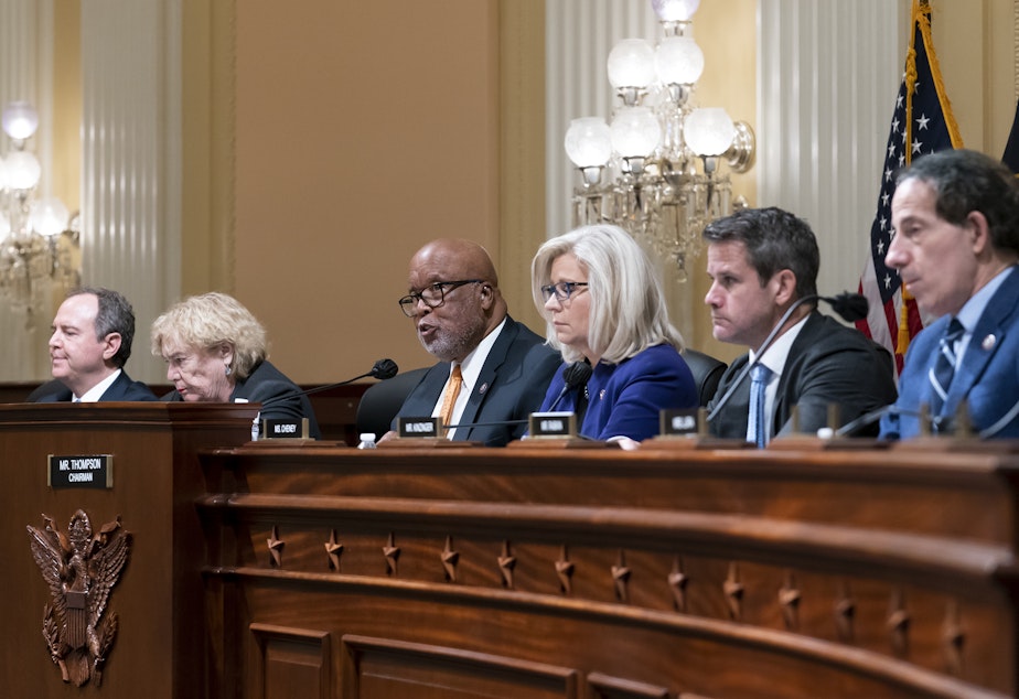 caption: The House select committee investigating the Jan. 6 riot at the Capitol will meet Wednesday evening to consider a contempt referral against former Justice Department official Jeffrey Clark.