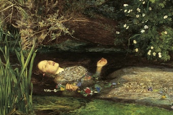 caption: This image shows the painting "Ophelia," by John Everett Millais (1829-1896). Experts say that there's a reason that we're attracted to art and music that depict sadness.