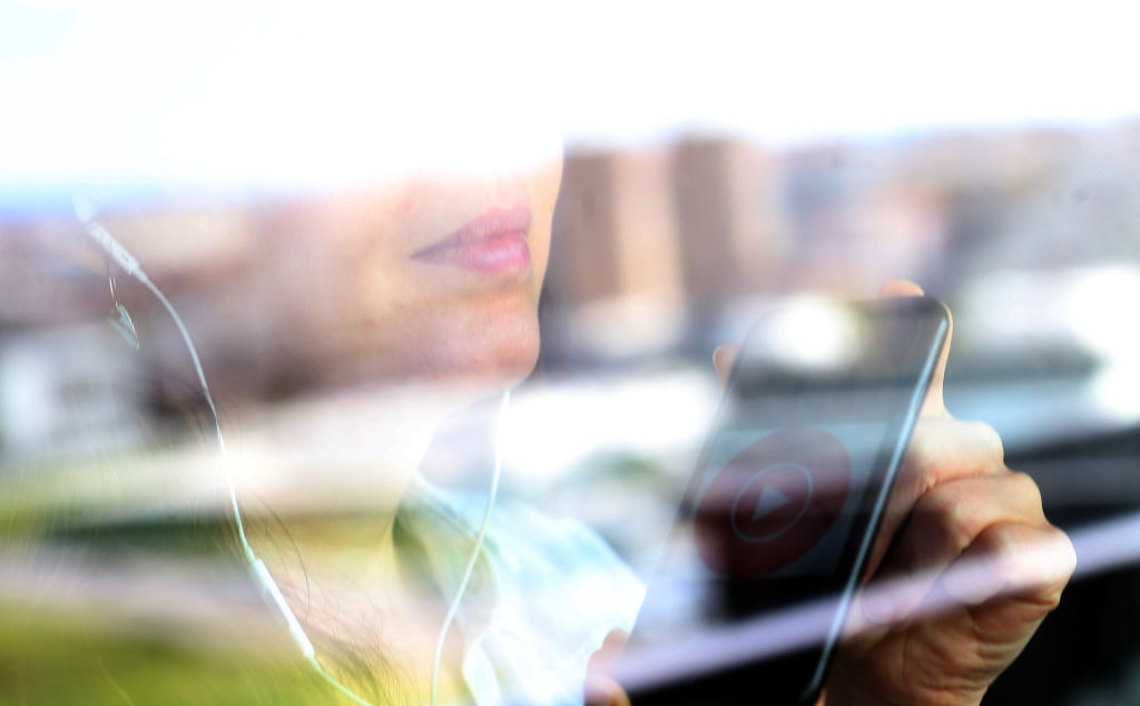 caption: Older music crowding out new music. (Evrim Aydin/Anadolu Agency via Getty Images)