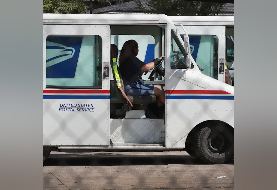caption: The U.S. Postal Service has had financial problems for years, but the new postmaster general is making changes and some workers are alarmed.