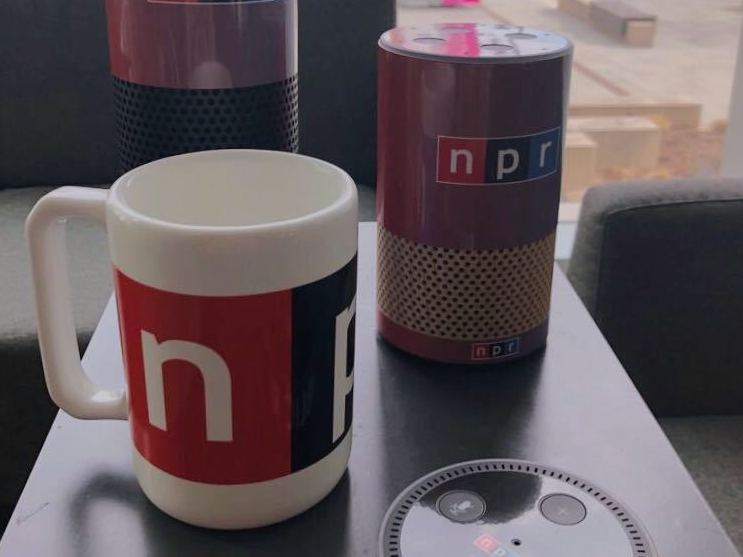 smart speakers with NPR wrap