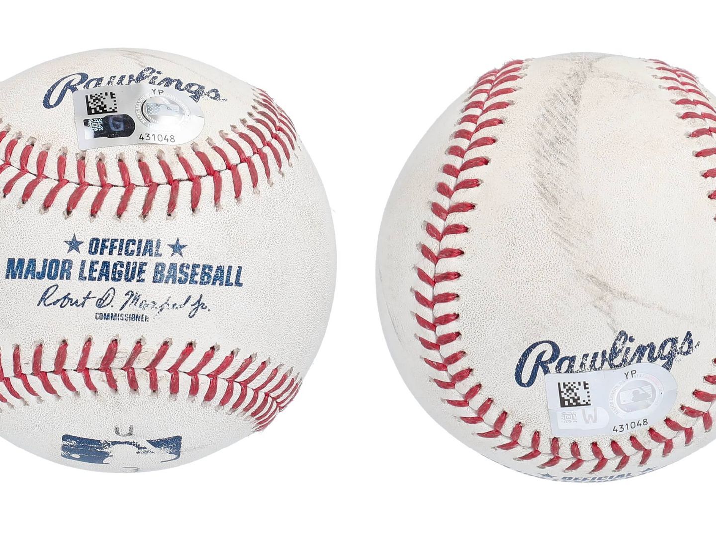 caption: Los Angeles Dodgers superstar Shohei Ohtani's 50th home run baseball is up for auction. Who will get the profits is still in dispute.