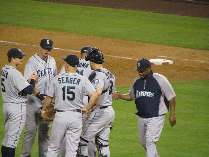 caption: Lloyd McClendon, right, was fired from the Seattle Mariners after two seasons.