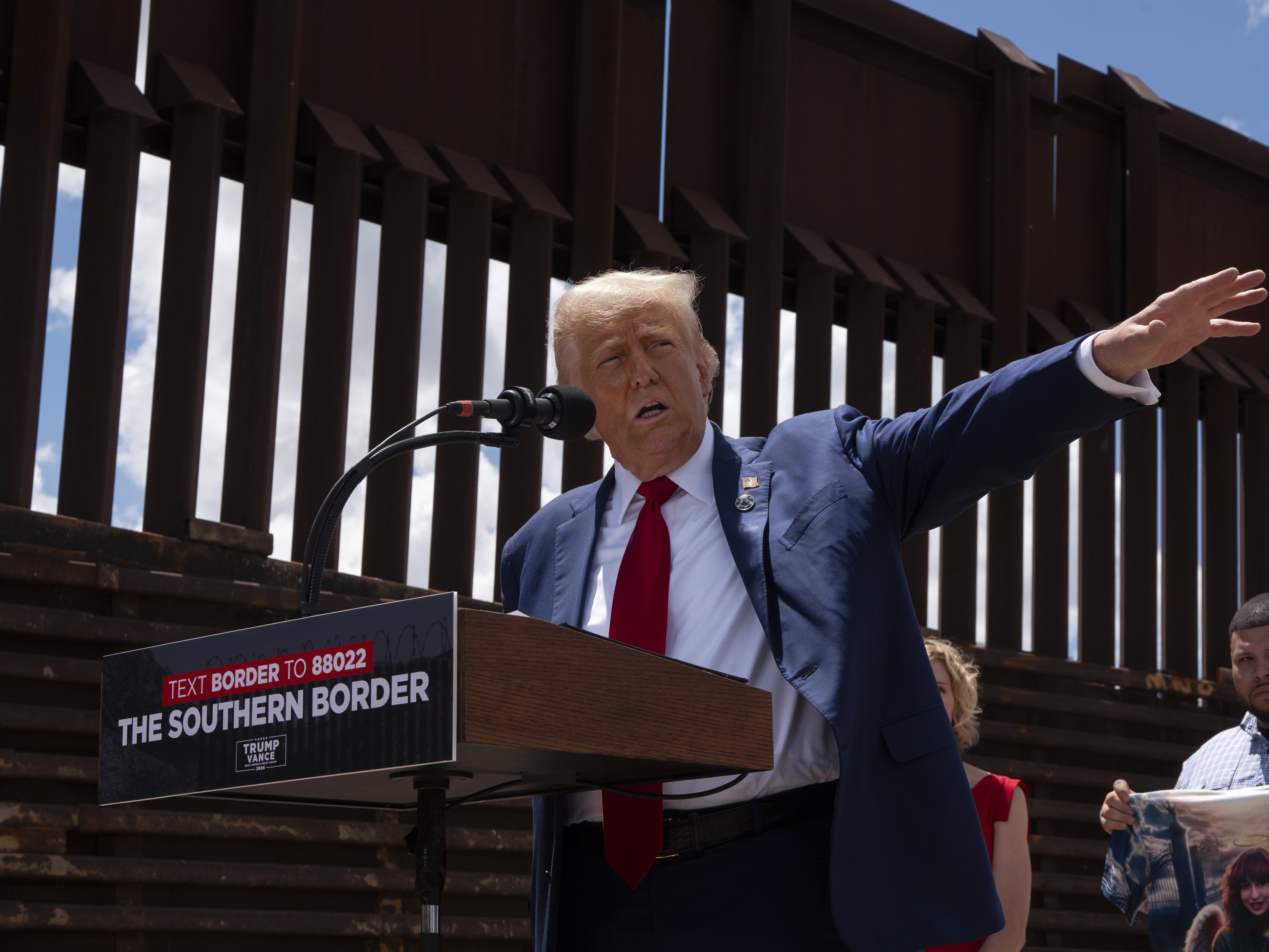 caption: President Trump says fentanyl smuggled into the U.S. is a key reason for imposing tariffs on Canada, China and Mexico. But NPR found that Trump and his team made false statements about the fentanyl crisis. Canada, in particular, plays no meaningful role in America's fentanyl-overdose epidemic.