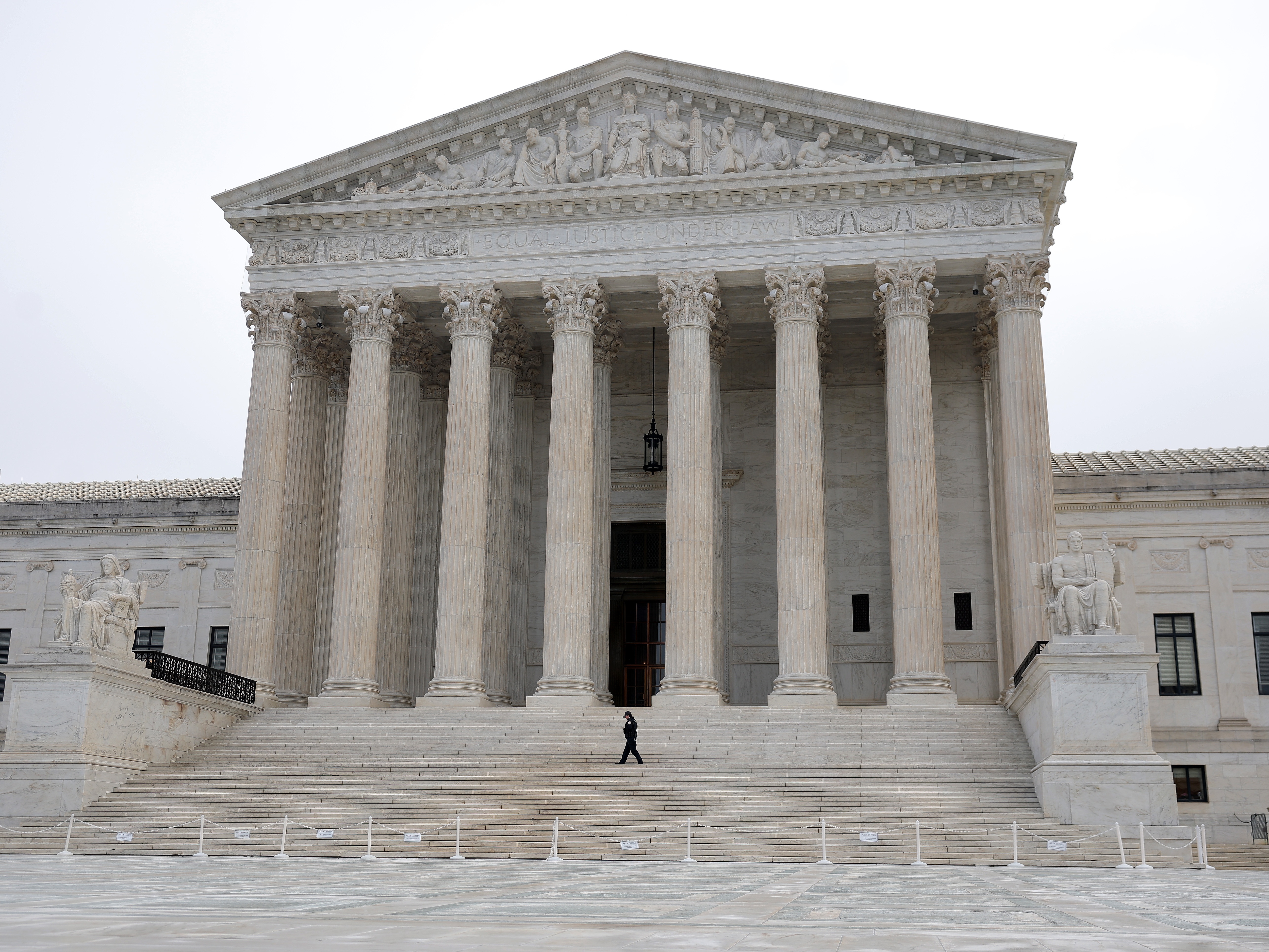 caption: The U.S. Supreme Court is seen on March 4 in Washington, D.C.