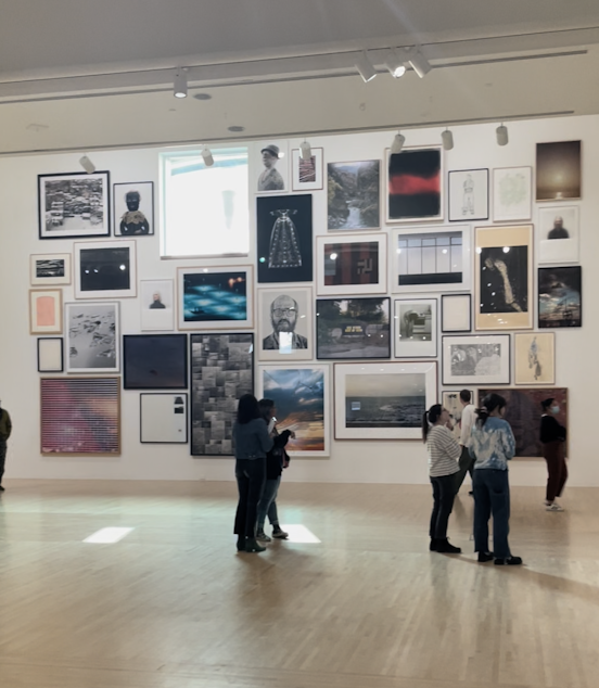 caption: "Taking Care" exhibit at the Henry Art Gallery.