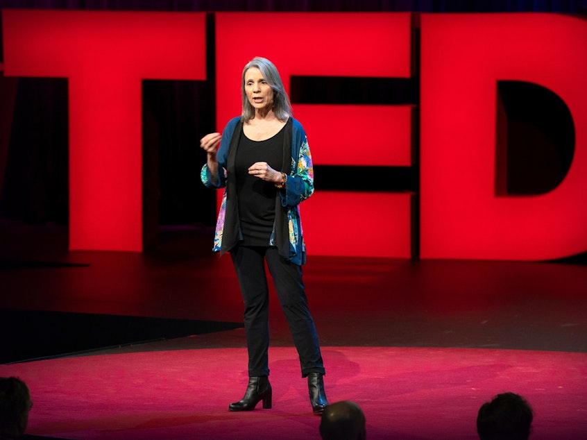 Robin Steinberg on the TED Stage