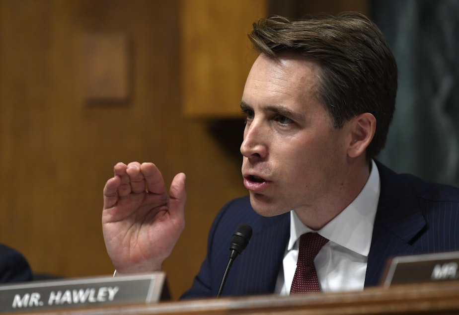 Sen. Josh Hawley has made it a point to challenge the major tech companies since his election in 2018.