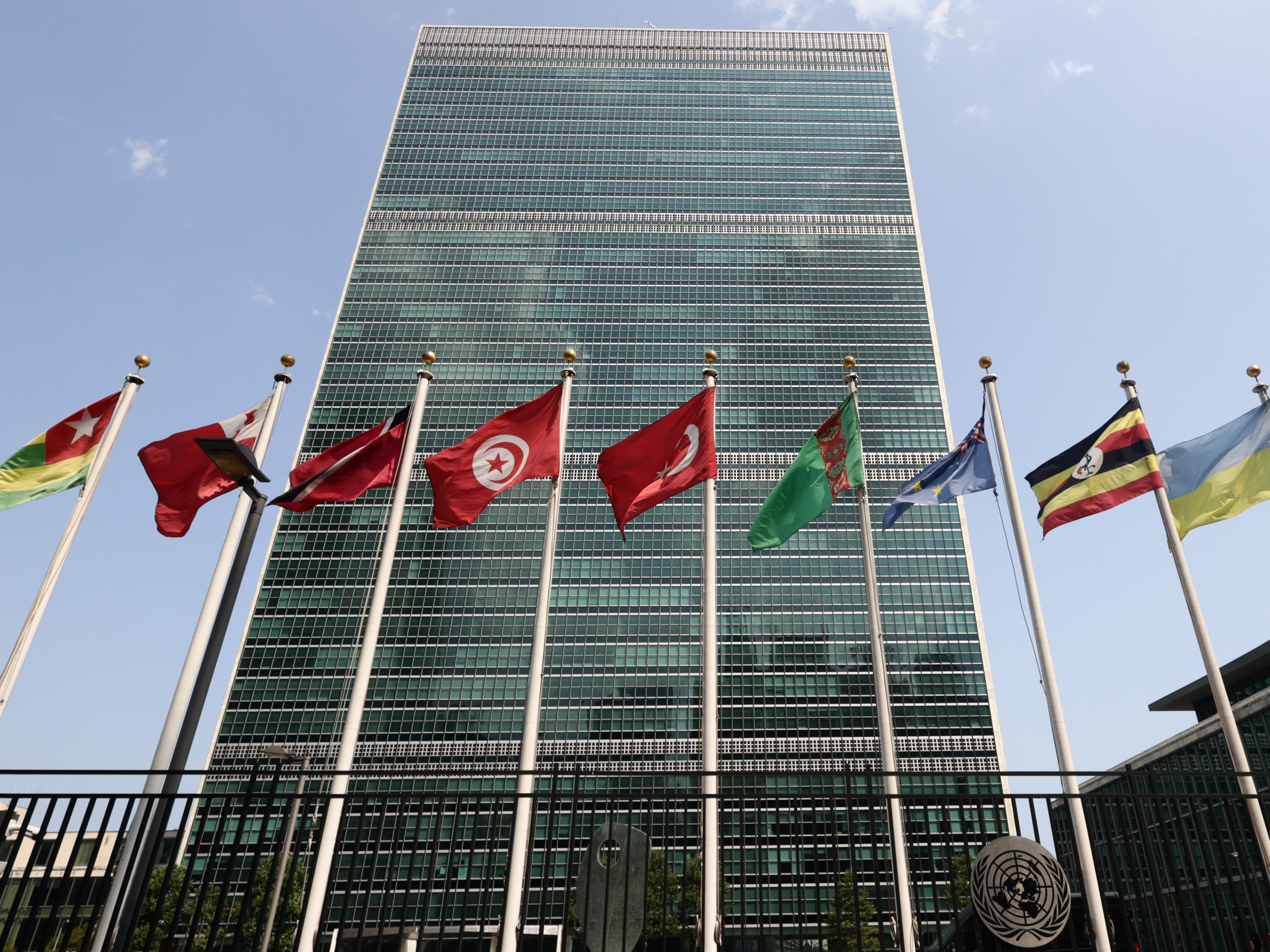 caption: Global health leaders from around the world came to the United Nations this week for high-level meetings — their first time connecting at a U.N. event in the wake of the dramatic U.S. foreign aid cuts.