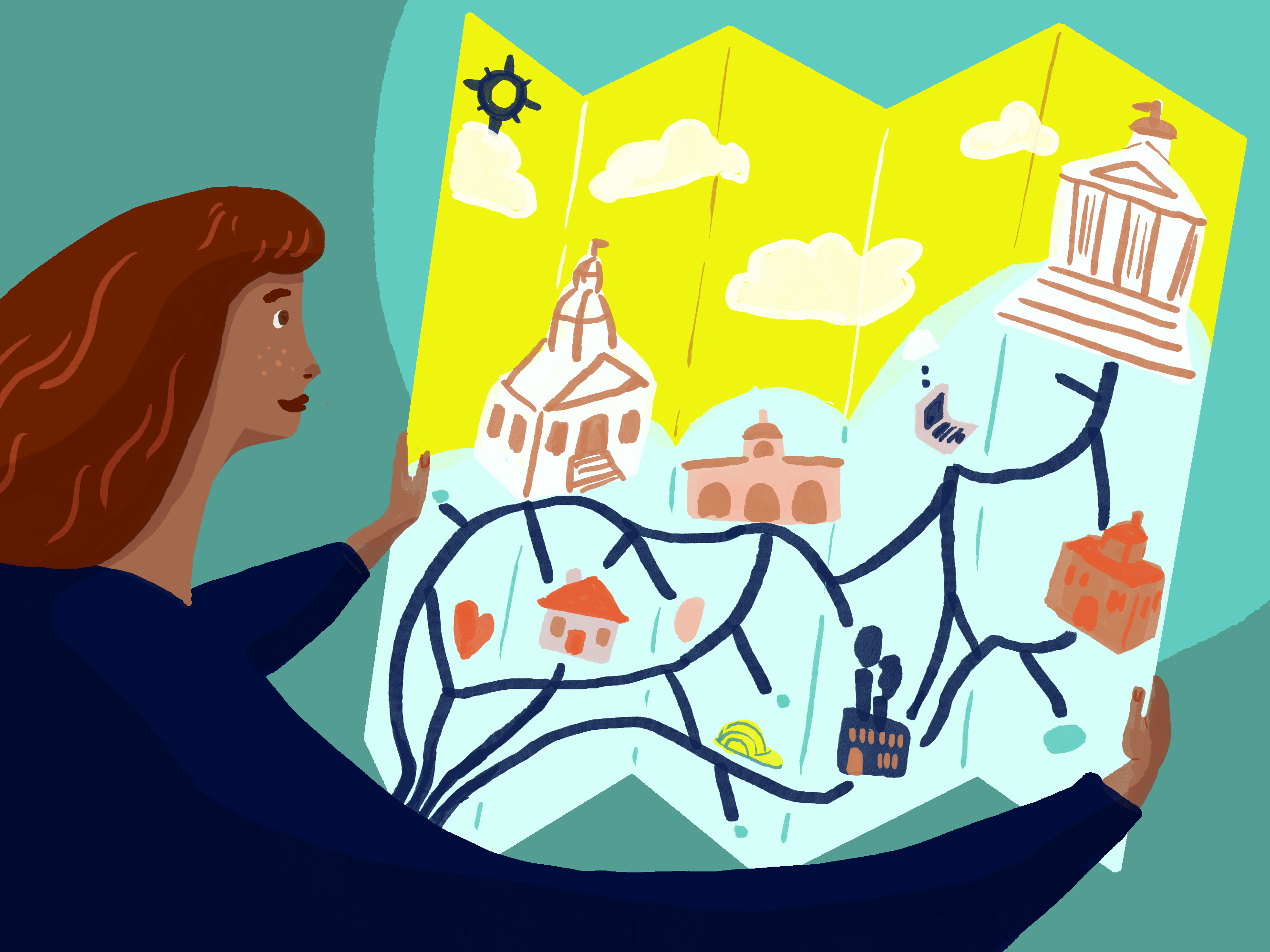 The map to college for adults is non-linear.