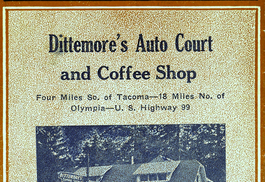 caption: Pulvers highway map and tourist informant of Washington: with list of Tourist Accommodations.