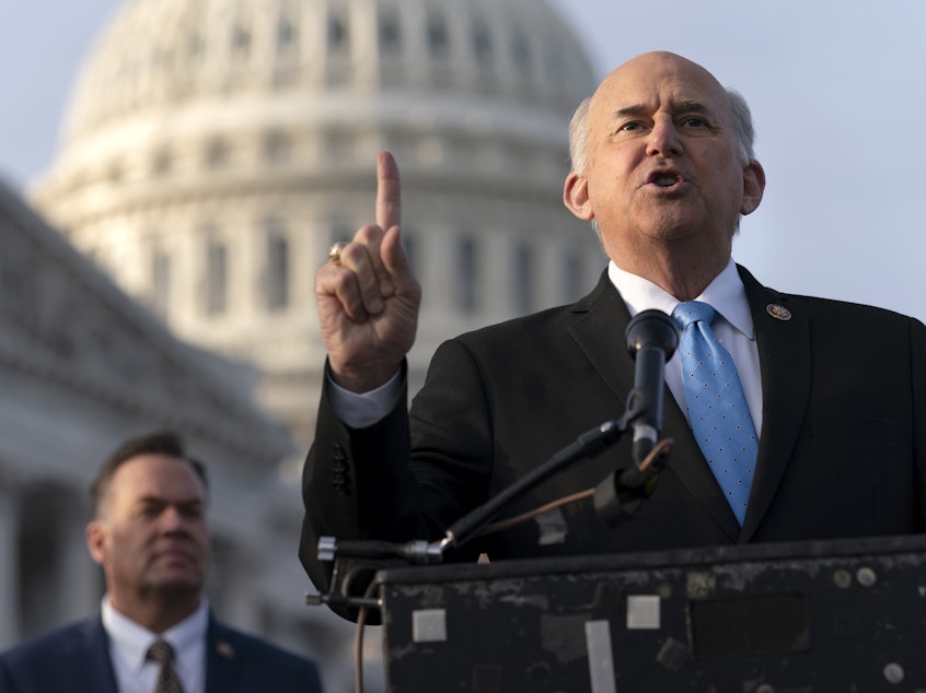 caption: Rep. Louie Gohmert, R-Texas,  and other Republicans filed suit to give Vice President Pence authority to count the votes of alternate electors.