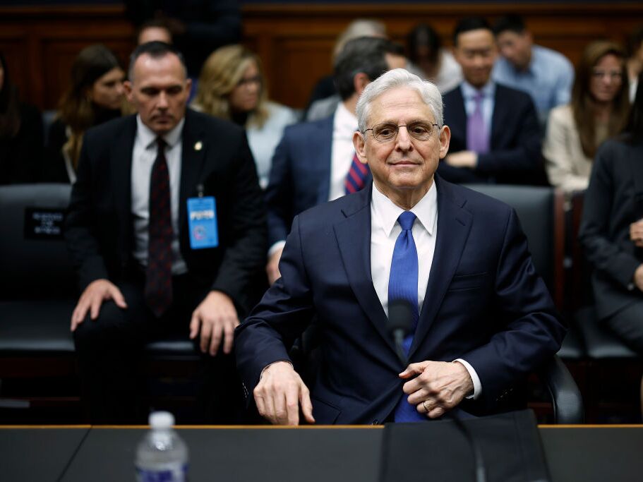 caption: The Justice Department said it will not pursue a criminal cases against U.S. Attorney General Merrick Garland. 