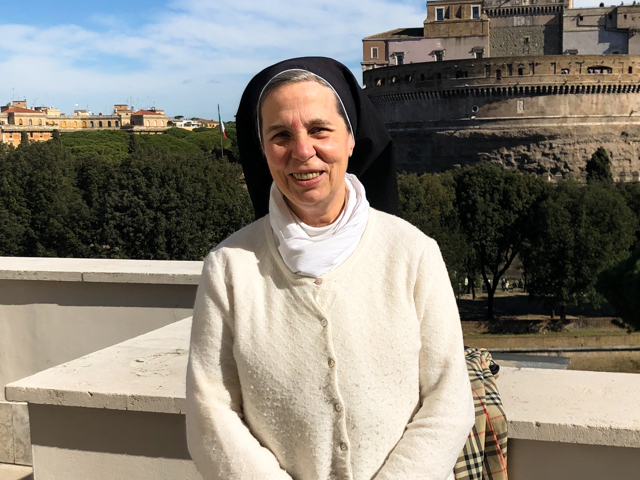 caption: "The Vatican is a world of men, some truly are men of God," says Sister Catherine Aubin, a French Dominican nun who teaches at the Pontifical University of St. Thomas in Rome. "Others have been ruined by power. The key to these secrets and silence is ... abuse of power. They climb up a career staircase toward evil."