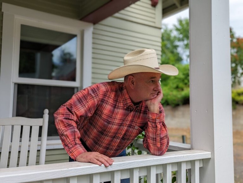 caption: “I was just so relieved that I could just be myself, I could just lead the life I wanted to lead,” said Westberg, referring to his time spent competing in gay rodeos throughout the West. 