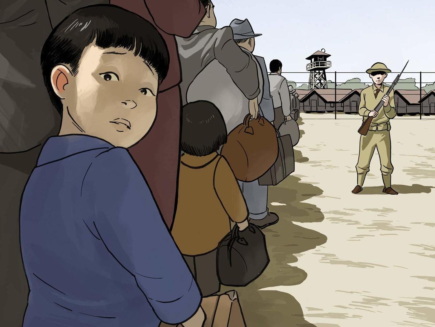 caption: <em>They Called Us Enemy,</em> by George Takei