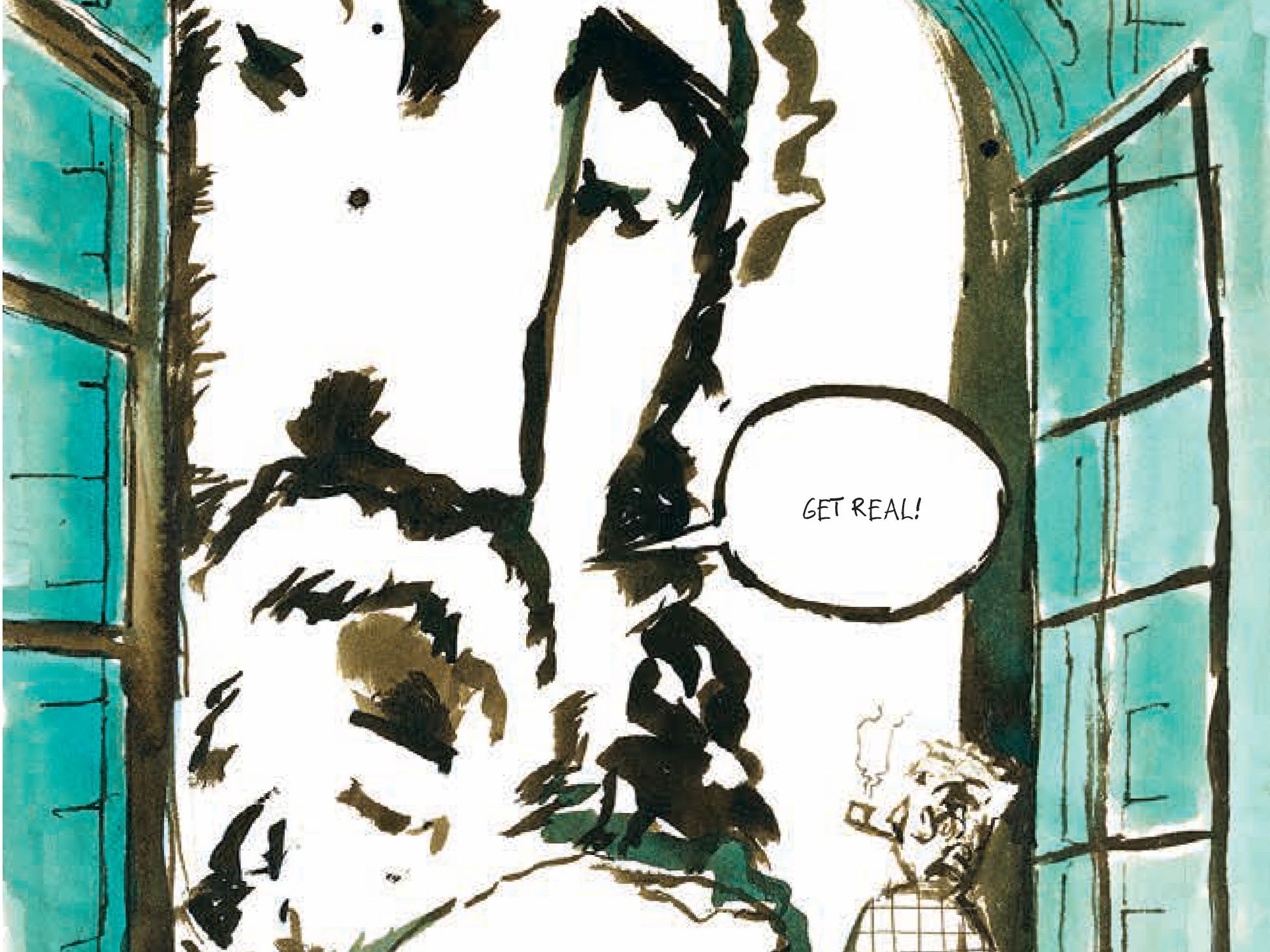 caption: Turns out Albert Einstein and Franz Kafka lived in Prague at the same time and had the same circle of friends. In the new graphic novel, <em>Einstein in Kafkaland,</em> Ken Krimstein puts us in the room with two 20th century geniuses.