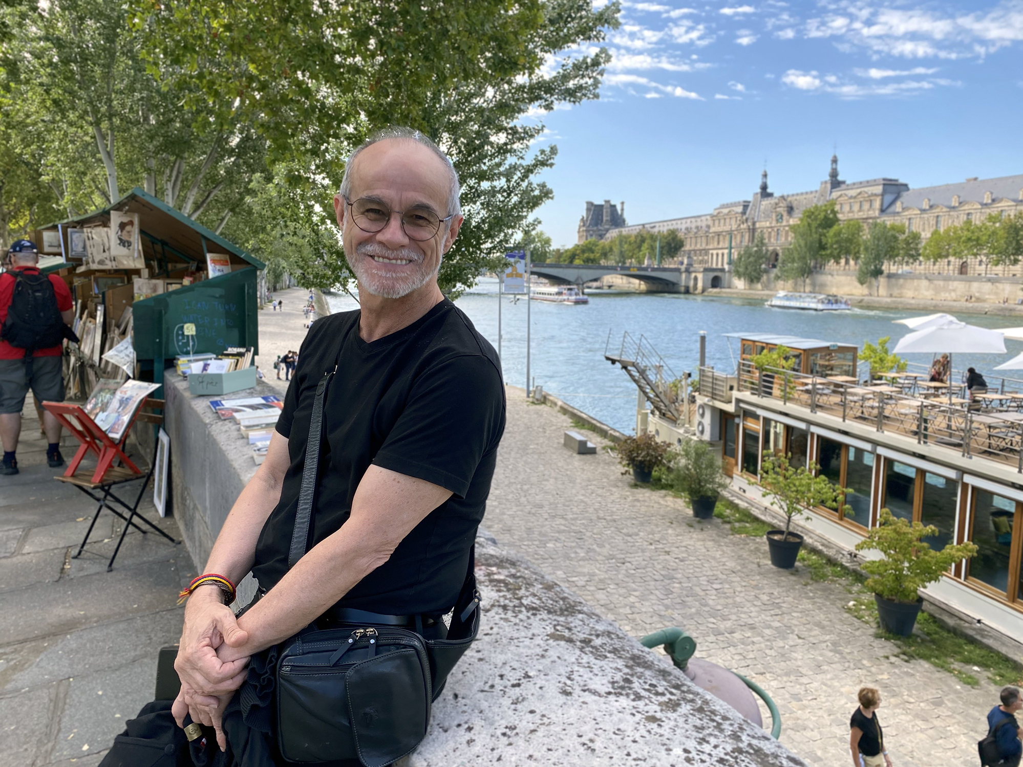 caption: Carlos Moreno, a Franco-Colombian urbanist, has been helping spread the idea of 15-minute cities — where people can access key things in their life within a short walk, bike ride or transit ride of their home. But the climate solution is seeing huge challenges, including conspiracy theories.